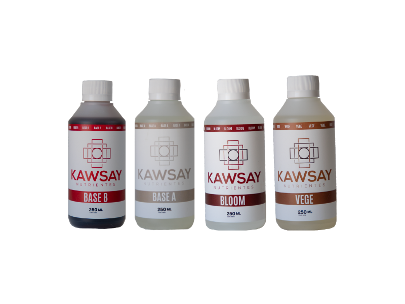 Pack Combo Kawsay (Base A + B - Vege y Bloom) 250ml.
